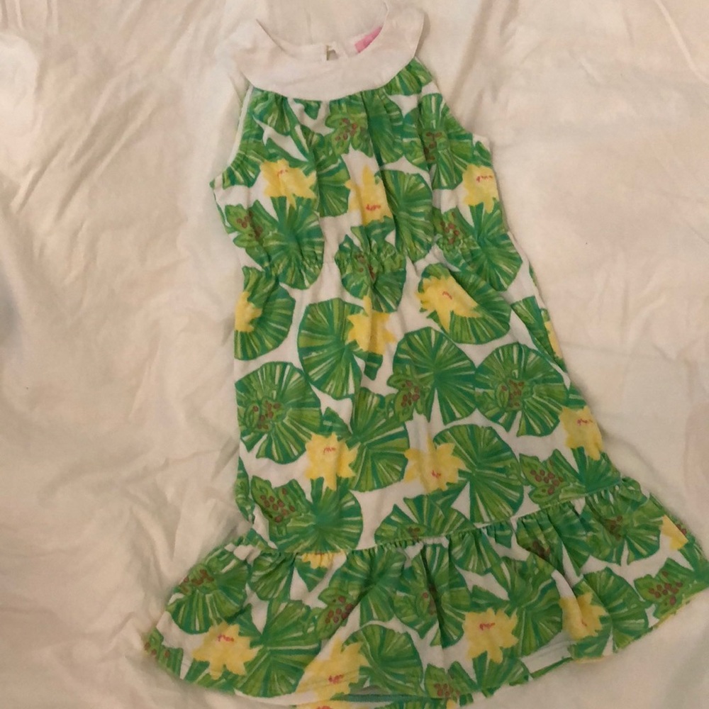 Lilly Pulitzer girls terry cloth dress
